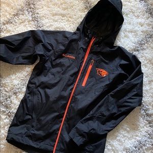 Columbia beavers OSU men’s rain jacket